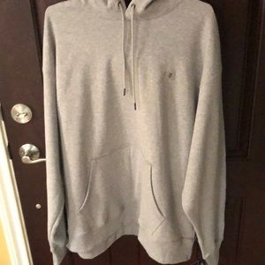 New men’s champion grey hoodie size 2xl